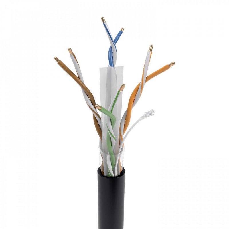 AISENS A135-0751 câble de réseau Noir 305 m Cat6 U/UTP (UTP)