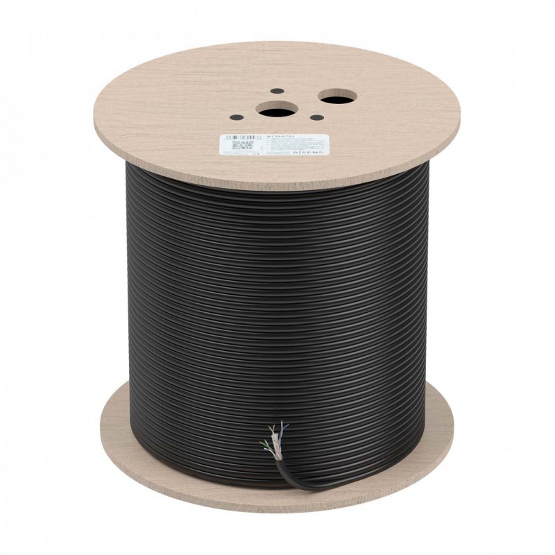 BOBINA CABLE RED AISENS EXTERIOR RJ45 CAT.6 UTP RÍGIDO CCA 305M AWG23