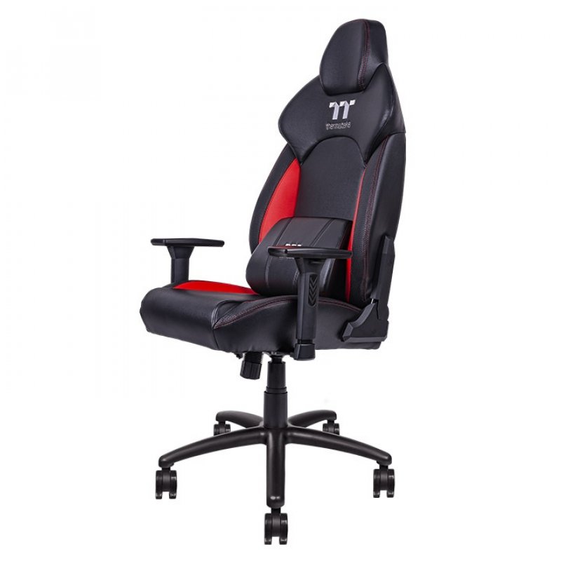 Thermaltake GGC-VCO-BRLWDS-01 video game chair Gaming armchair Padded seat Black, Red