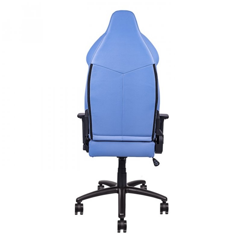 Thermaltake GGC-VCO-LWLWDS-01 Siège pour jeu vidéo Fauteuil de gaming Siège rembourré Bleu, Blanc