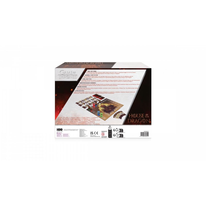 Shuffle - Jeu de plateau Game of Thrones: House of the Dragon Ciel de Feu