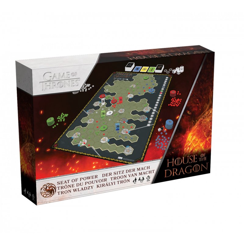 Shuffle House of Dragon Seat of Power 60 min Board game