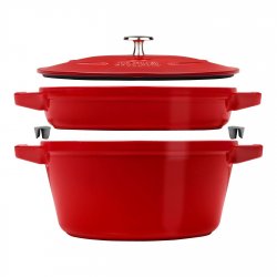 Staub La Cocotte Rond Fonte Plat à cuisson