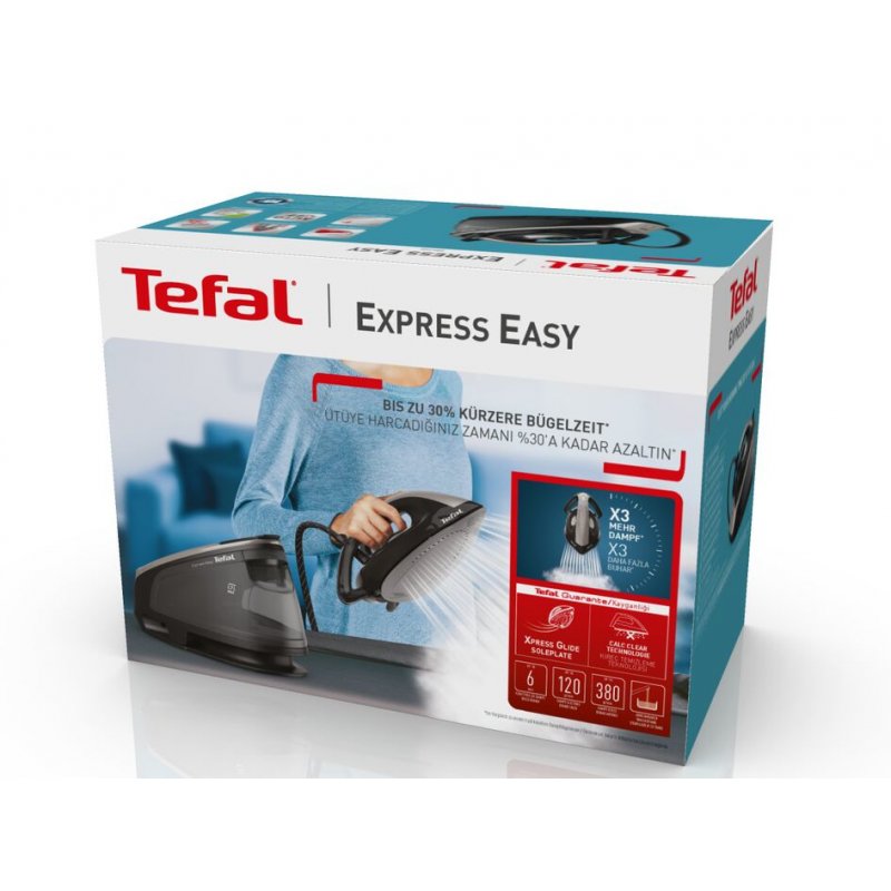 Tefal Express Easy SV6140 2200 W 1,7 L Noir, Gris