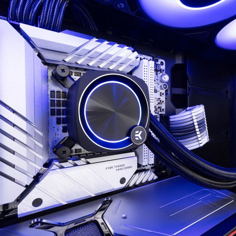 EK Water Blocks EK-Nucleus AIO Replacement Cover - Black Eclypse