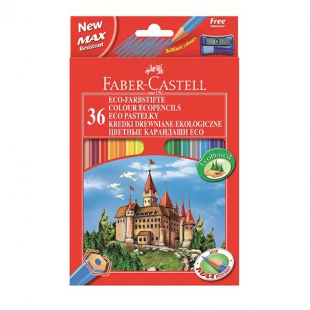 Faber-Castell - Colour pencil Castle (36 pcs) (120136)