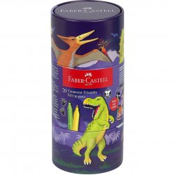 Faber-Castell - Felt-tip pen Connector dinosaur (155546)