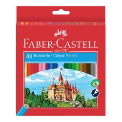 Faber-Castell - Colour pencil Castle (48 pcs) (120148)