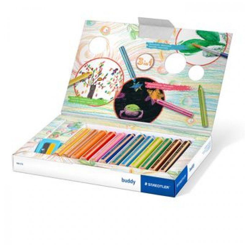 Staedtler Noris buddy 140 Black, Blue, Brown, Green, Magenta, Orange, Red, Violet, Yellow 12 pc(s)