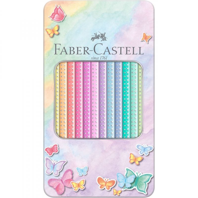 Faber-Castell 201910 crayon de couleur Multicolore 12 pièce(s)