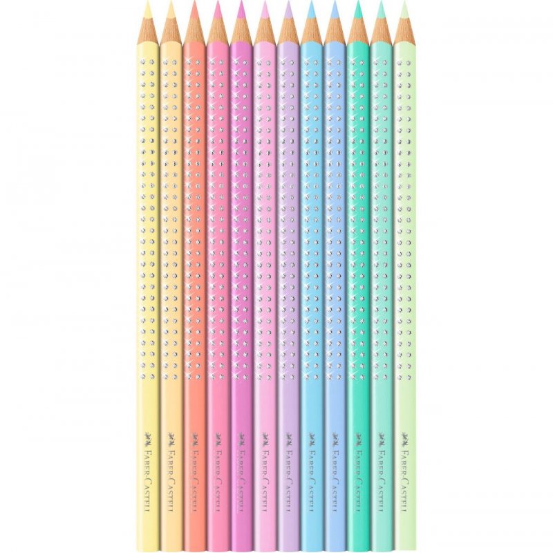 Faber-Castell 201910 crayon de couleur Multicolore 12 pièce(s)