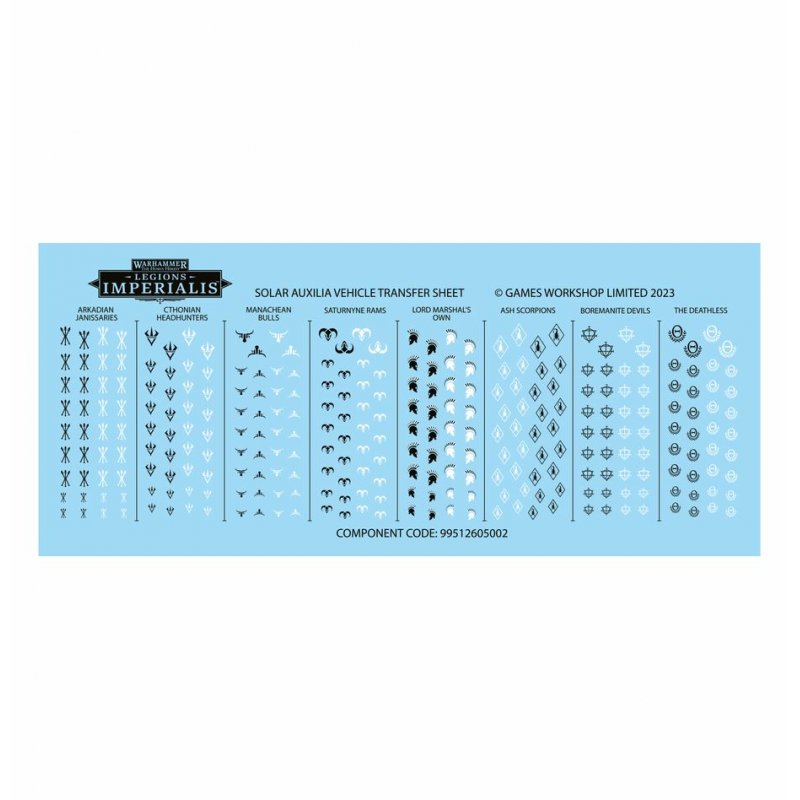 Legion Imperialis - Solar Auxilia Arvus Lighter