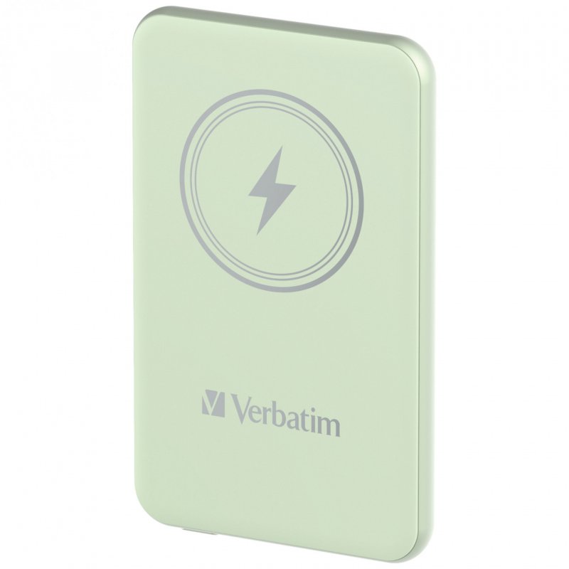 Verbatim Charge 'n' Go Lithium Polymère (LiPo) 5000 mAh Recharge sans fil Vert