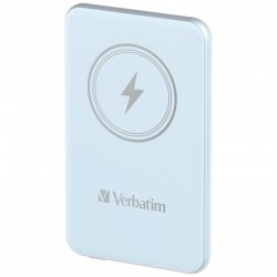 Verbatim Charge 'n' Go Lithium Polymère (LiPo) 5000 mAh Recharge sans fil Bleu