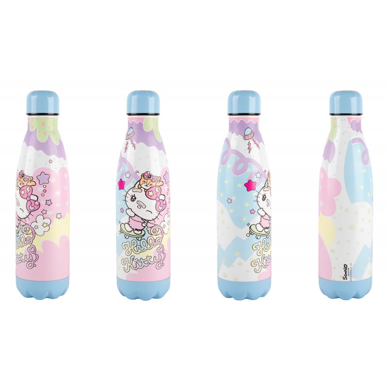 HELLO KITTY - Harajuko - Bouteille en Acier Inoxydable 500ml