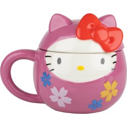HELLO KITTY - Daruma - Mug 3D Couvercle 320ml