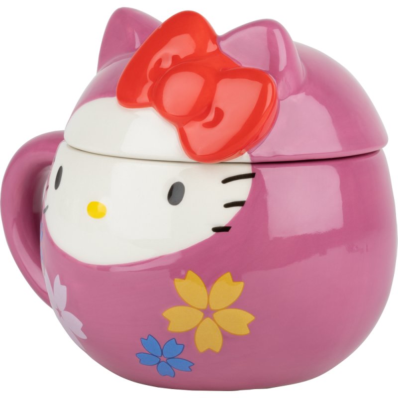 HELLO KITTY - Daruma - Mug 3D Couvercle 320ml