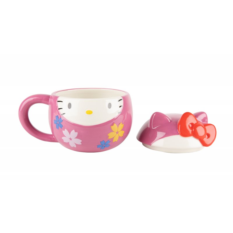 HELLO KITTY - Daruma - Mug 3D Couvercle 320ml