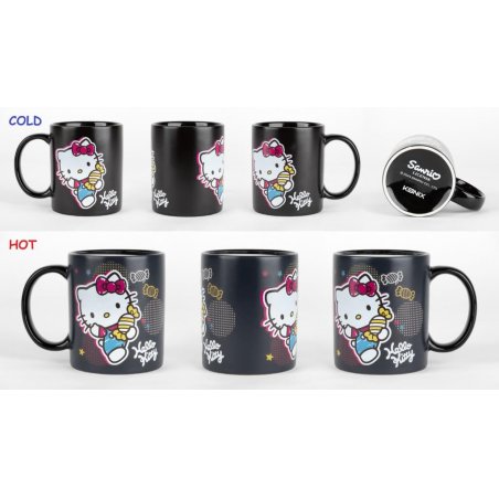 HELLO KITTY - Bonbons - Mug Thermoréactif 320ml