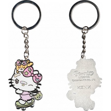HELLO KITTY - Skateboard - Porte-Clés