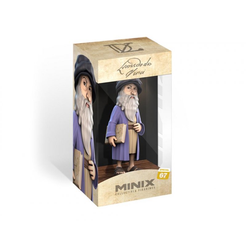 Minix - Special Edition - Leonard De Vinci - Figurine 12cm