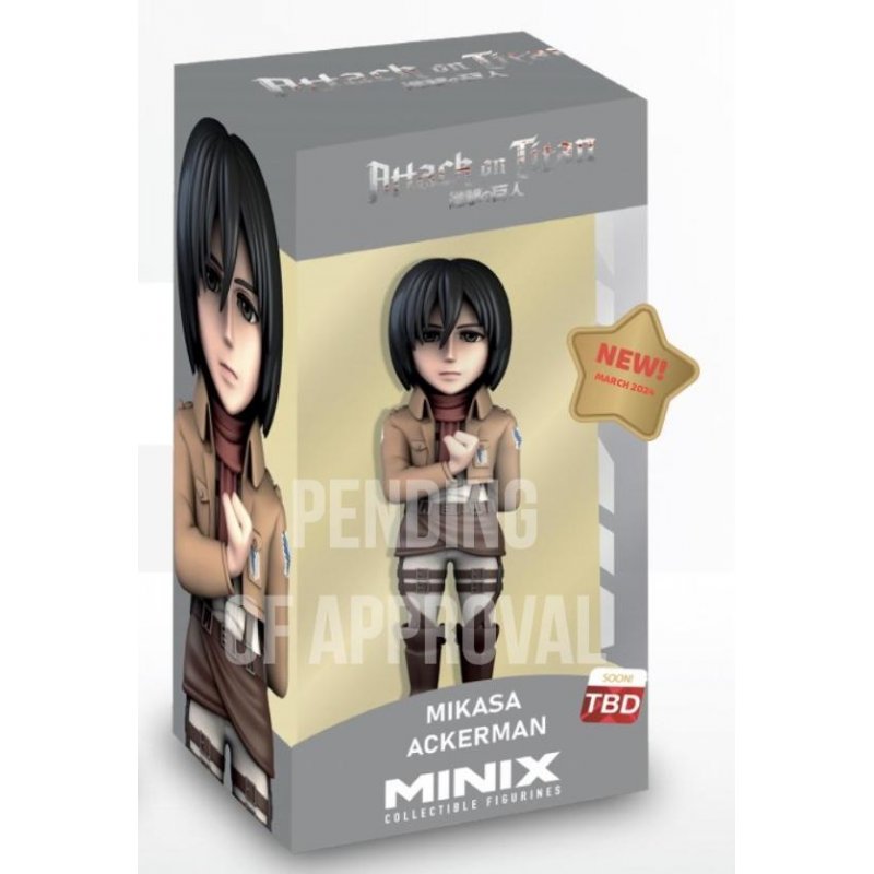 Minix - Anime - L'Attaque des Titans - Misaka Ackerman - Figurine 12cm