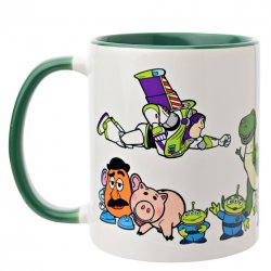 DISNEY - Toy Story - Mug Interieur Coloré - 325ml