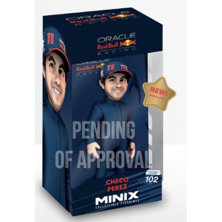 RED BULL - Sergio Perrez - Figurine Minix 12cm