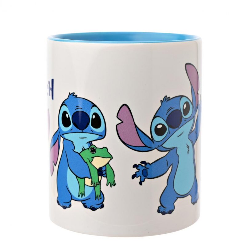 DISNEY - Stitch - Mug Interieur Coloré - 325ml