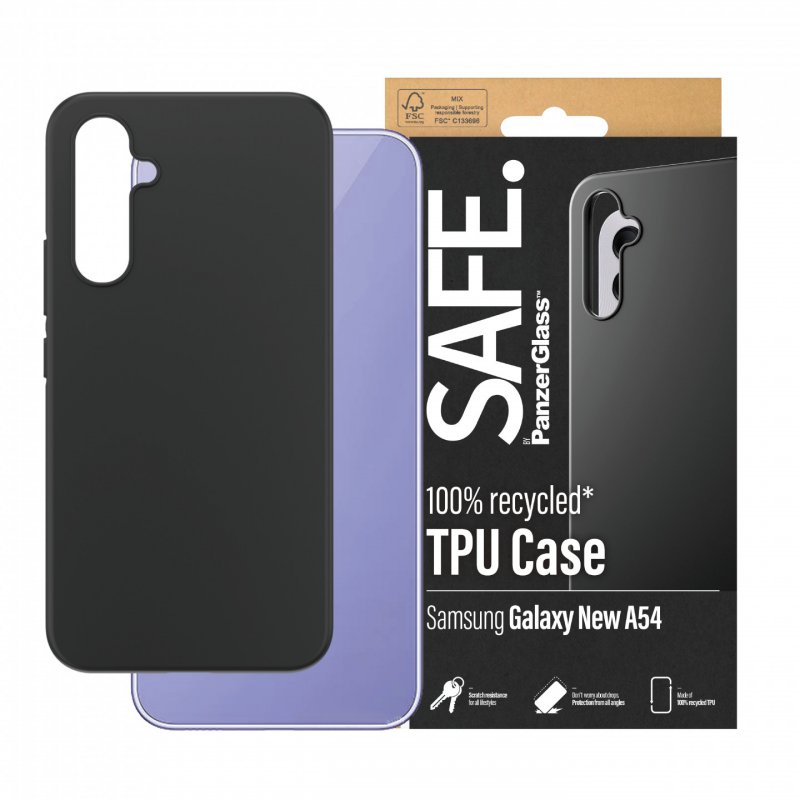 SAFE Case (schwarz, Samsung Galaxy A55 5G)