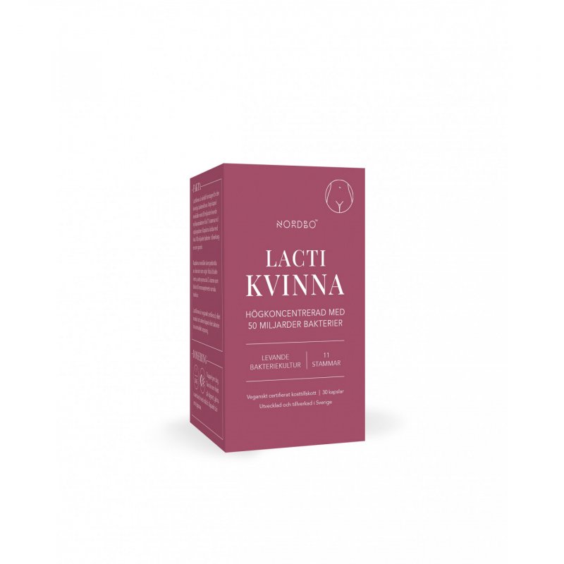 NORDBO - LactiWomen Vegan 30 Capsules