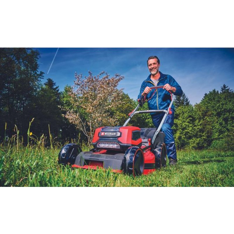 Einhell GP-CM 36/47 S Li BL Push lawn mower Battery Black, Red