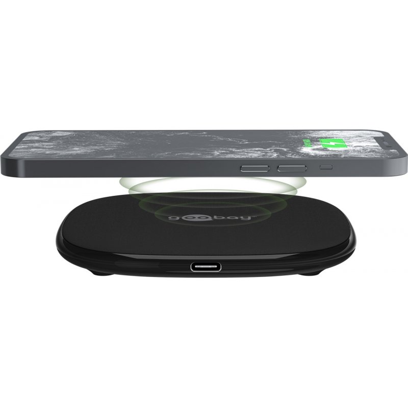 Goobay 64675 mobile device wireless charging receiver Mobile phone/Smartphone, Smartwatch, Tablet USB Type-C