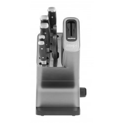 Ninja Foodi StaySharp Slot knife block Stainless steel Black Silver