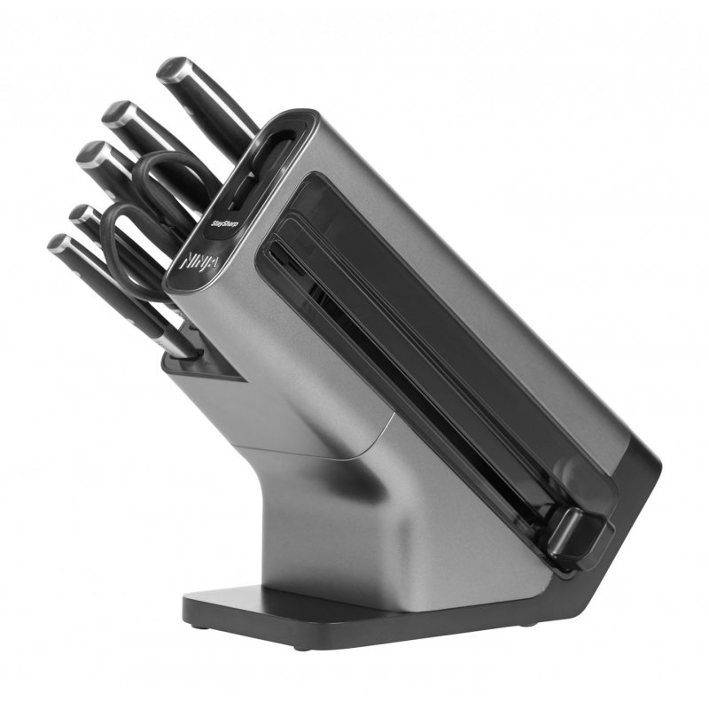 Ninja Foodi StaySharp Slot knife block Stainless steel Black Silver