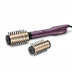 BaByliss Big Hair Dual Brosse soufflante à air chaud À chaleur Noir, Or rose, Violet 650 W 2,5 m