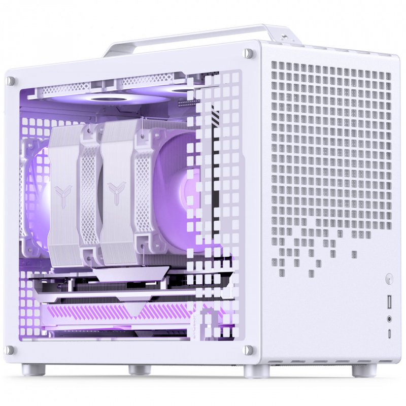 Jonsplus MATX Handle Case Z20 - weiß