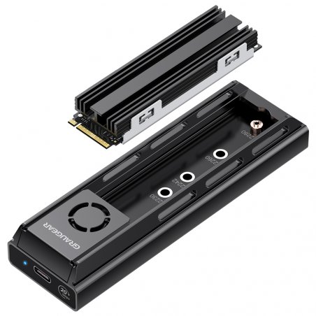 Graugear G-M205-20G-F USB 3.2 Gen2x2 Docking Station für M.2 NVME / NGFF SSD