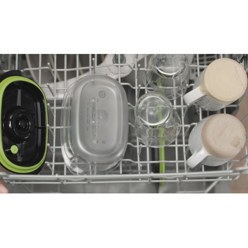 FoodSaver FFC022X boîte hermétique alimentaire Ovale 1,2 L Noir, Transparent 1 pièce(s)