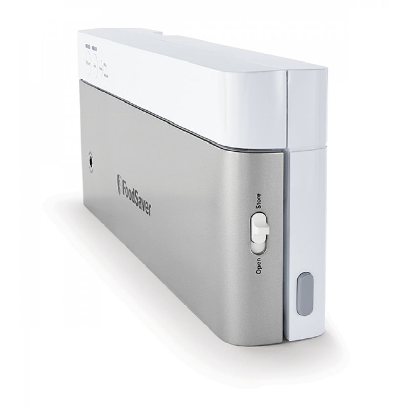 FoodSaver VS0100X appareil à emballage sous vide Argent, Blanc