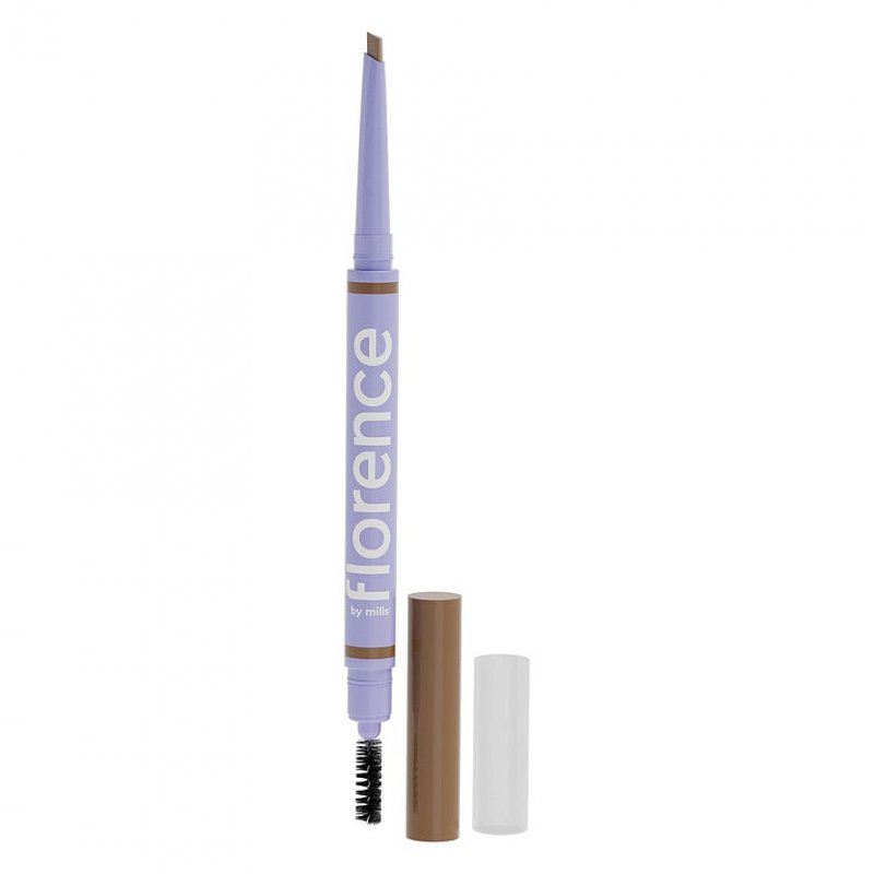 Florence by Mills - Tint N Tame Eyebrow Pencil With Spoolie Light brown