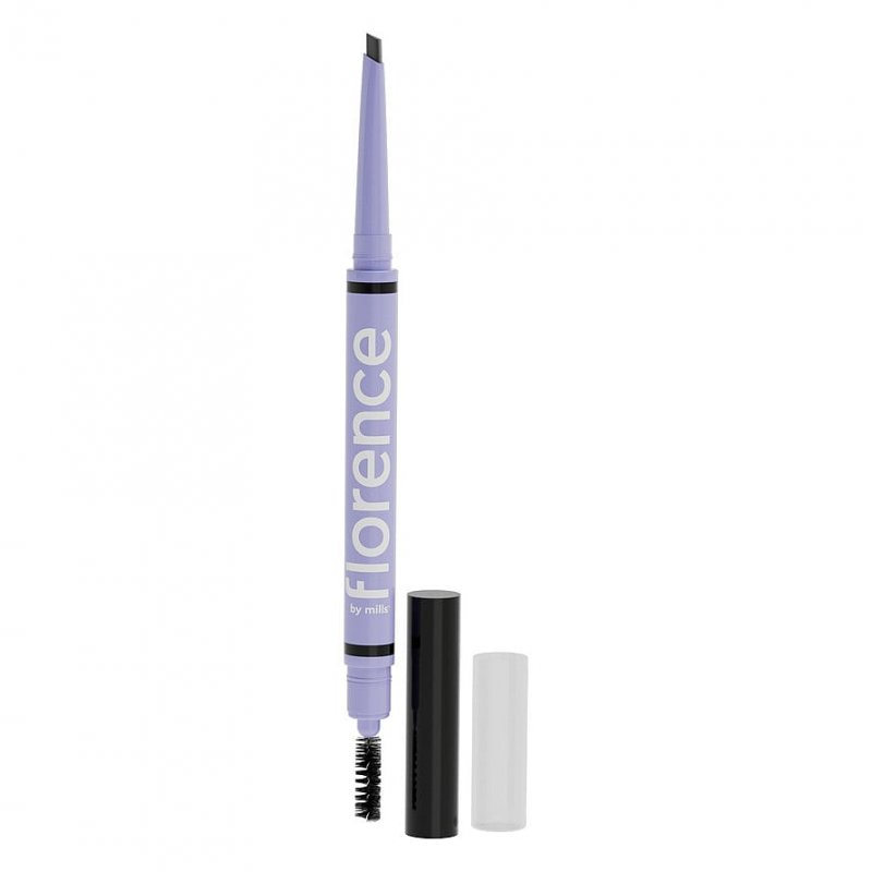Florence by Mills - Tint N Tame Eyebrow Pencil With Spoolie Black brown