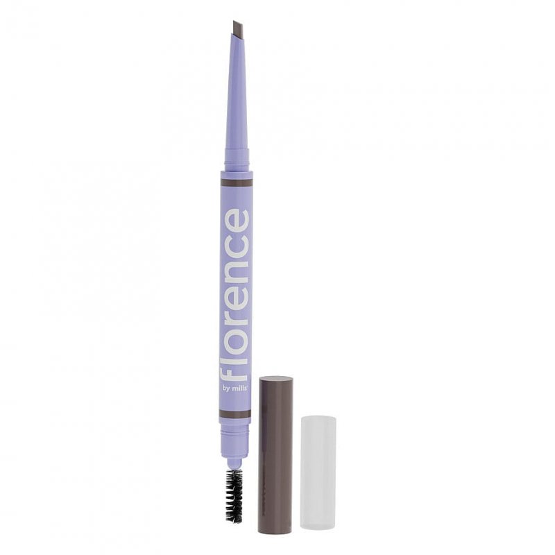 Florence by Mills - Tint N Tame Eyebrow Pencil With Spoolie Medium brown