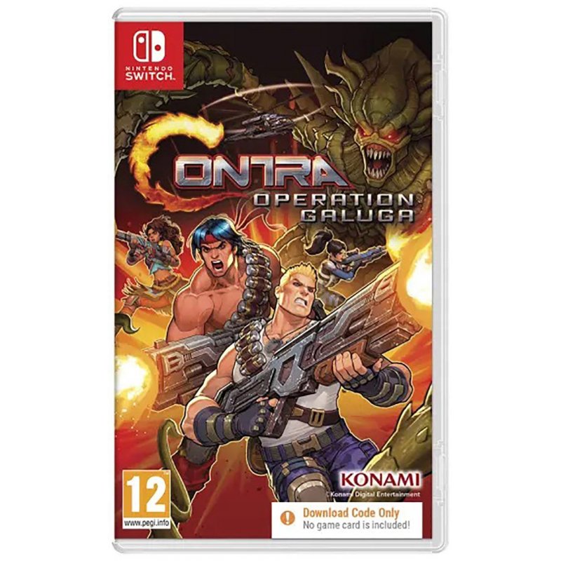 Contra: Operation Galuga (Code in a Box) /Switch