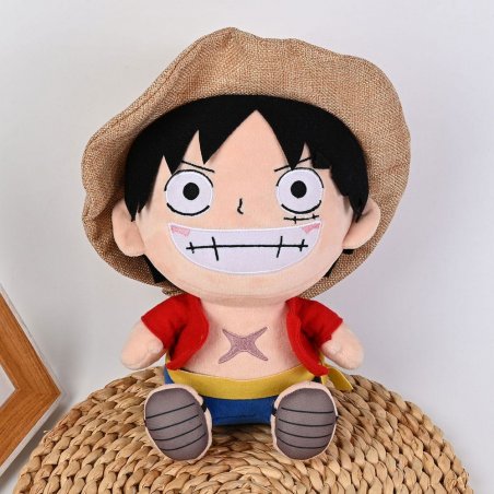 One Piece peluche Monkey D. Luffy Gear 5 New World Ver. 20 cm