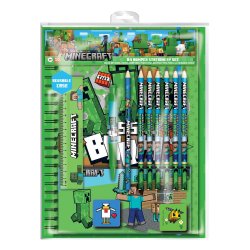 Minecraft set papeterie 12 A4 Bumper