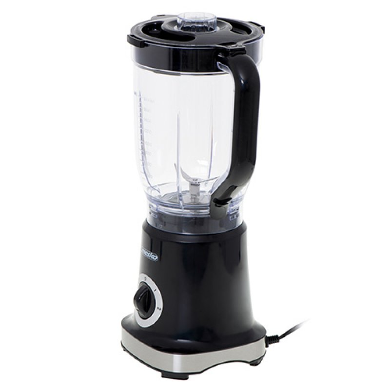 Mesko Home MS 4079b 1.8 L Tabletop blender 500 W Black, Steel, Transparent