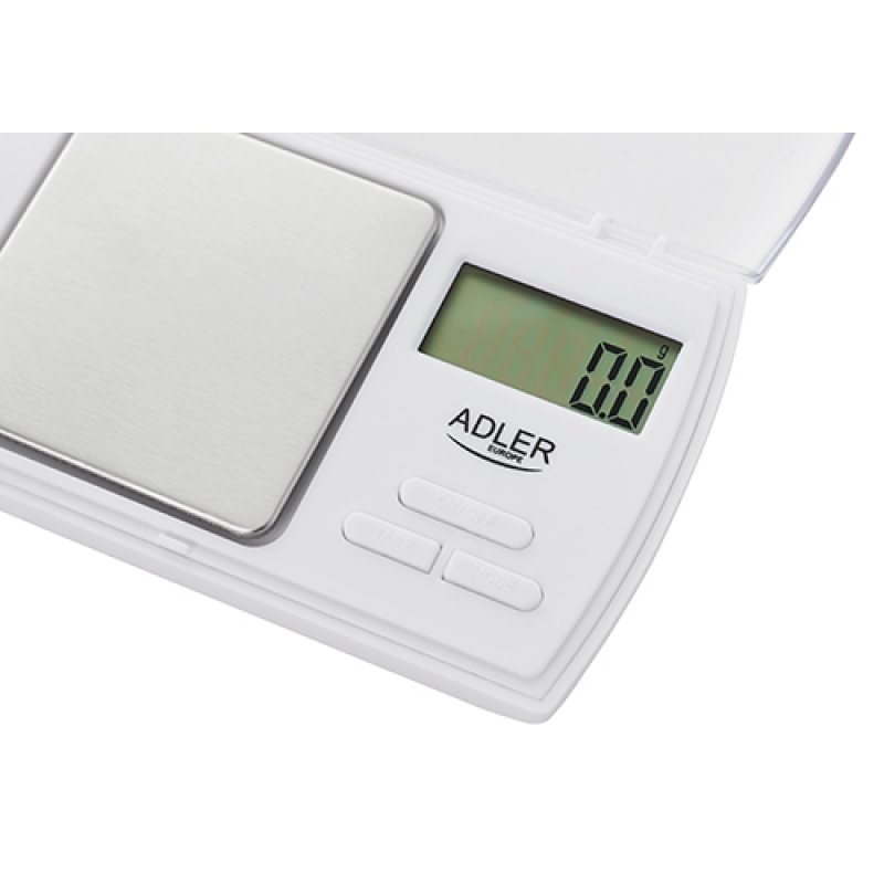 Adler AD 3161 escabeaux de cuisine Blanc Rectangle Pèse-personne électronique