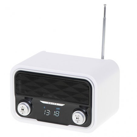 Adler AD 1185 Radio portable Blanc