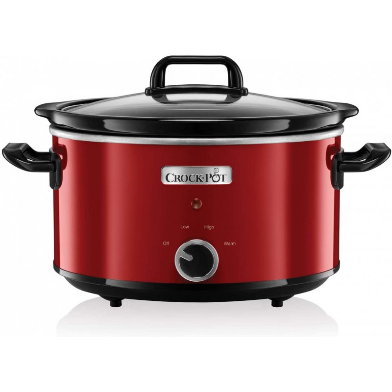 Crock-Pot SCV400RD mijoteuse 3,5 L Noir, Rouge